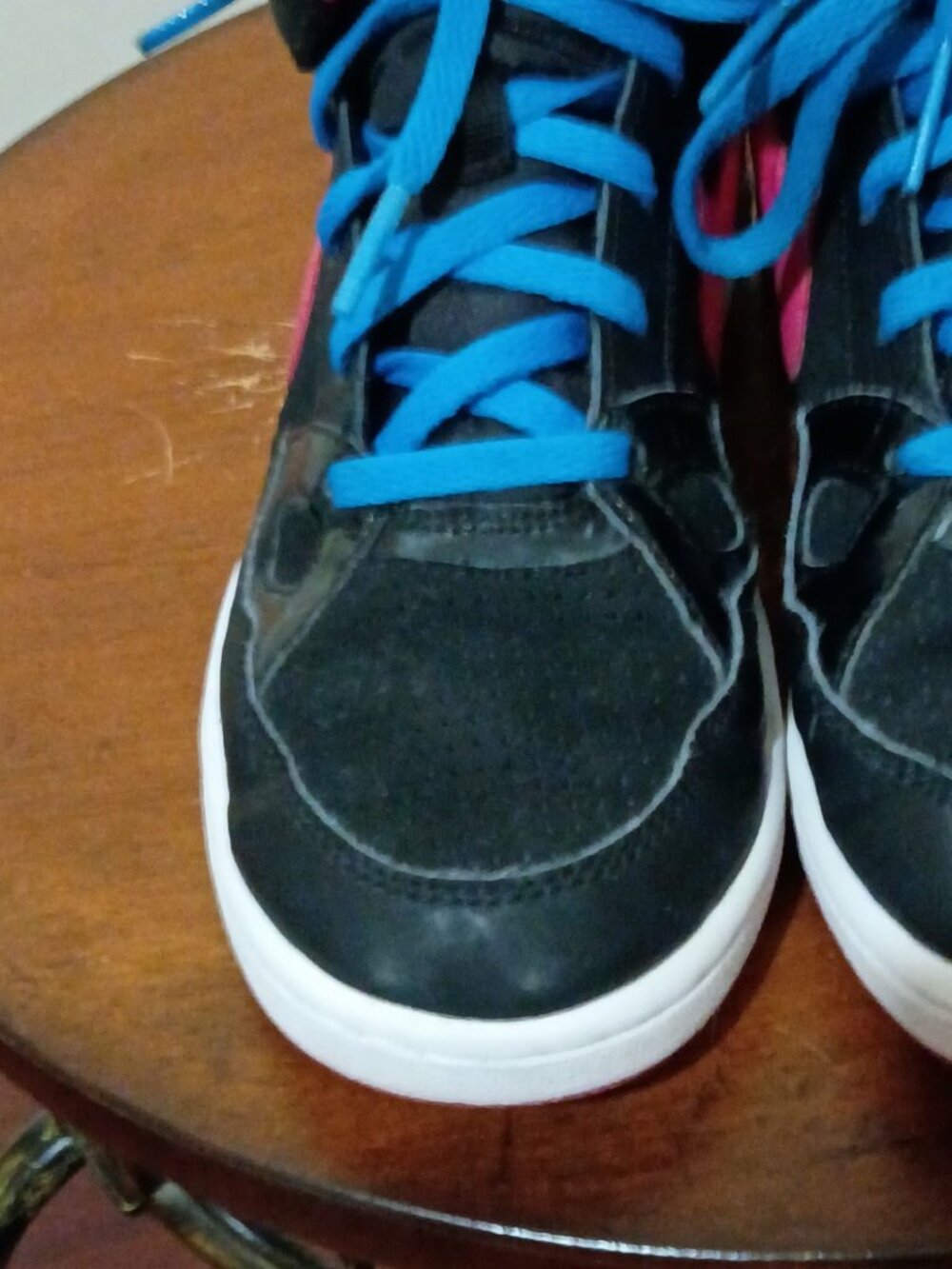 Nike Son of Force Mid Sneaker Big Kids. Black/Pink. Size: 3Y - Picture 7 of 13